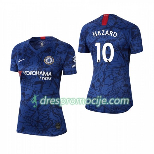 Chelsea Dres Eden Hazard 10 Ženska Domaći 2019/20 Kratkih Rukava Chelsea Dres Eden Hazard 10 Ženska Domaći 2019/20 Kratkih Rukava